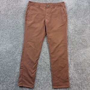 Bonobos Weekday Warrior Chino Pants Men's 36x34 Brown Golf Preppy Athletic 14851